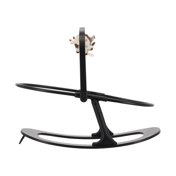 Qute Q-Sittle Newborn Rocker Black + Bekleding Black