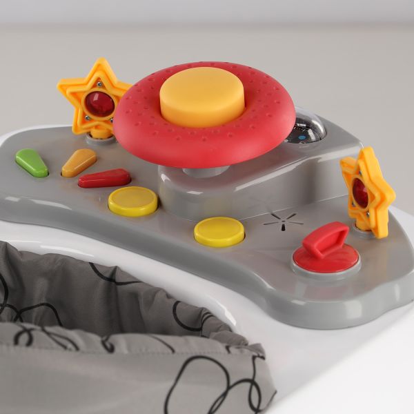 Qute Q-Limo Loopstoel - Circle Grey Qute Q-Limo Loopstoel - Circle Grey