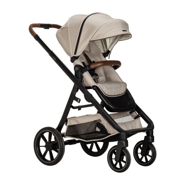 Qute Kinderwagen Q-Journey Taupe - Zwart Frame Qute Kinderwagen Q-Journey Taupe - Zwart Frame