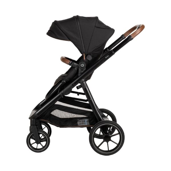 Qute Kinderwagen Q-Journey Zwart - Zwart Frame Qute Kinderwagen Q-Journey Zwart - Zwart Frame