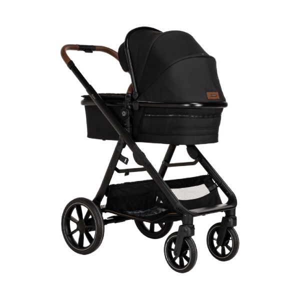 Qute Kinderwagen Q-Journey Zwart - Zwart Frame Qute Kinderwagen Q-Journey Zwart - Zwart Frame