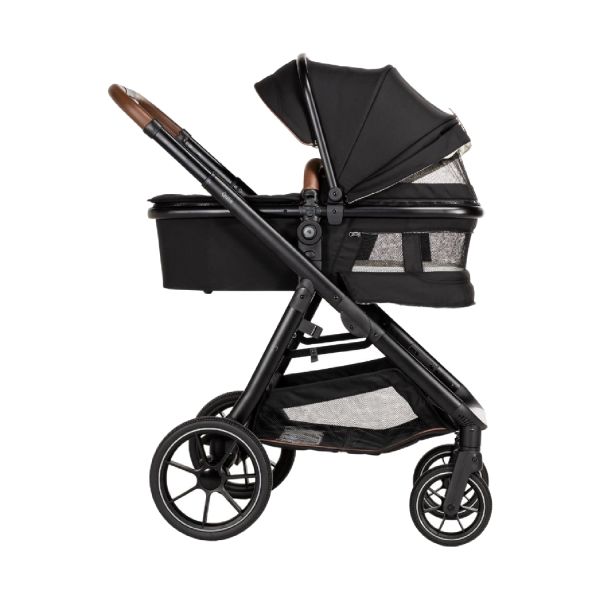 Qute Kinderwagen Q-Journey Zwart - Zwart Frame Qute Kinderwagen Q-Journey Zwart - Zwart Frame