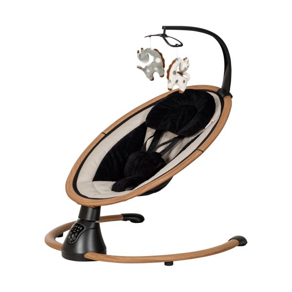 Qute Schommelstoel Q-Rocker Woody Sand Qute Schommelstoel Q-Rocker Woody Sand