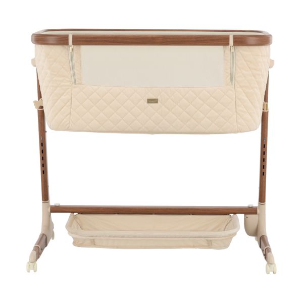 Qute Q-Wiggle Electric Co-Sleeper Cream - Hazel Qute Q-Wiggle Electric Co-Sleeper Cream - Hazel