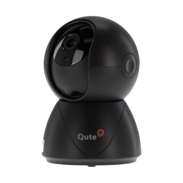 Qute Q-Connection Solo zwart - WIFI babycamera Qute Q-Connection Solo zwart - WIFI babycamera