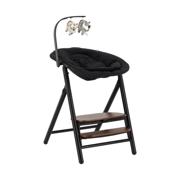 Qute Q-Sittle Eetstoel & Rocker - Woody Black/Brown/Black Qute Q-Sittle Eetstoel & Rocker - Woody Black/Brown/Black