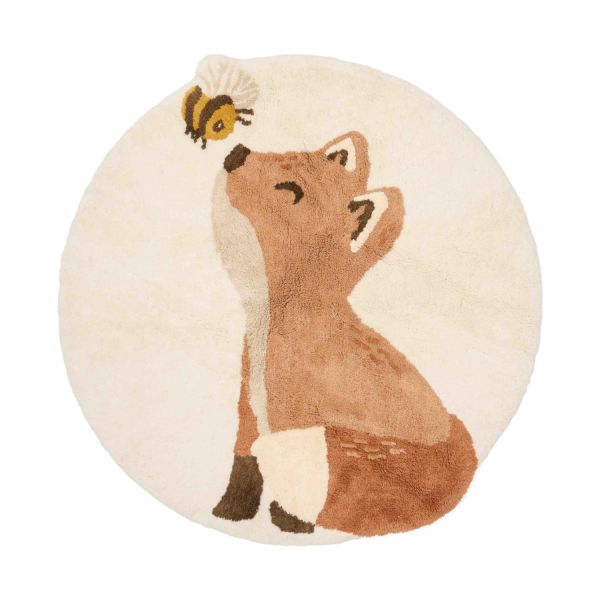 Little Dutch Vloerkleed - Vos - 110x110 cm