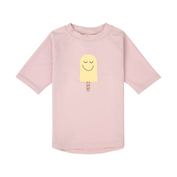 Lässig Popsicle Zwemshirt Korte Mouw - Maat 74/80 - Pale Pink