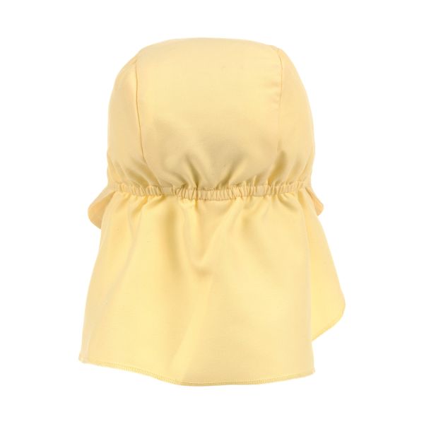 Lässig Zonnehoedje Flap - 7-12 Mnd - Pale Yellow