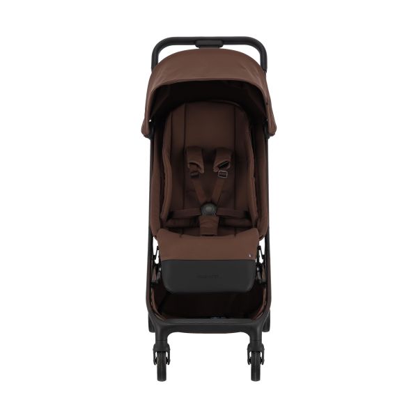 Dubatti Smart E3 Buggy - Satin Brown/Black Leather/Black Tire/Walnut Brown