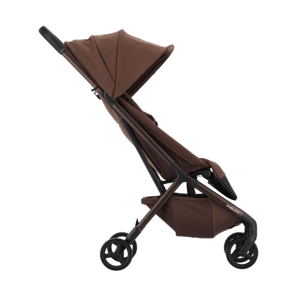 Dubatti Smart E3 Buggy - Satin Brown/Black Leather/Black Tire/Walnut Brown