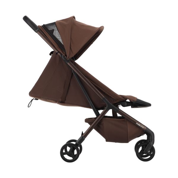 Dubatti Smart E3 Buggy - Satin Brown/Black Leather/Black Tire/Walnut Brown