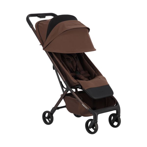 Dubatti Smart E3 Buggy - Satin Brown/Black Leather/Black Tire/Walnut Brown