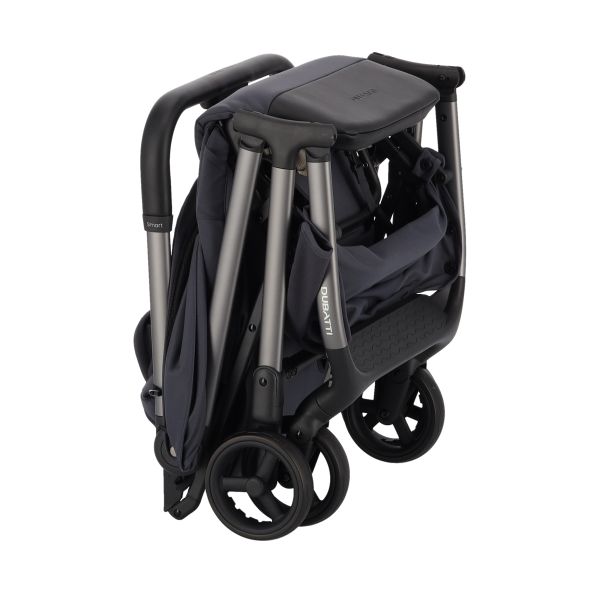 Dubatti Smart E3 Buggy - Satin Gray/Black Leather/Black Tire/Night Blue Dubatti Smart E3 Buggy - Satin Gray/Black Leather/Black Tire/Night Blue
