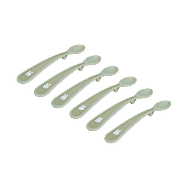 Koko Lepelset - Nijntje - 17 cm - 6 Stuks - Green Koko Lepelset - Nijntje - 17 cm - 6 Stuks - Green