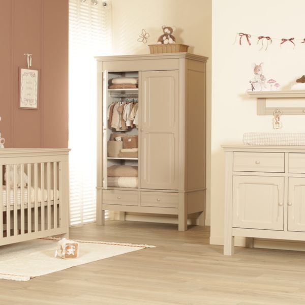 Interbaby Ledikant 70 x 140 cm - Commode - Hanglegkast - Delphi