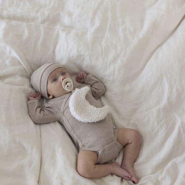 Feetje Romper Wikkel Rib The Magic Is In You Taupe Melange 44 Feetje Romper Wikkel Rib The Magic Is In You Taupe Melange 44