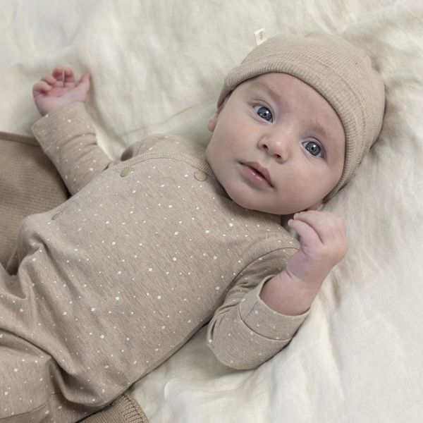 Feetje Boxpak Met Voet Print The Magic Is In You Taupe Melange 44