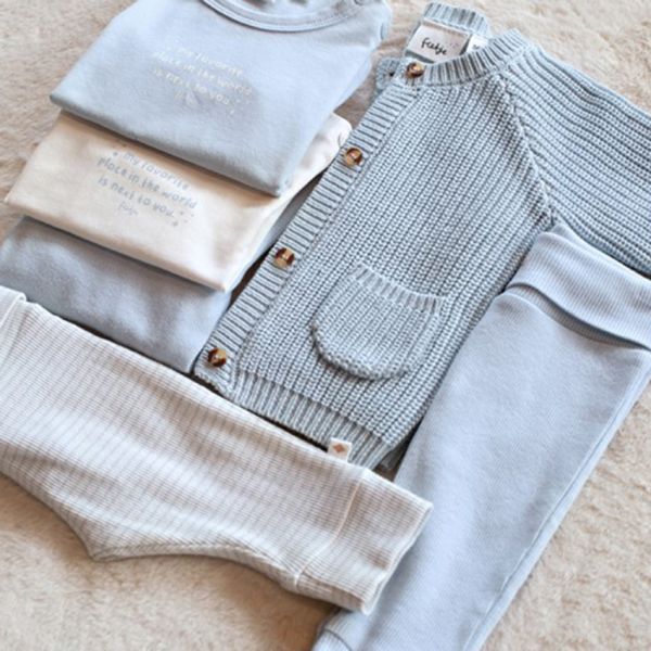 Feetje The Magic Is In You Longsleeve - Maat 56 - Blauw 