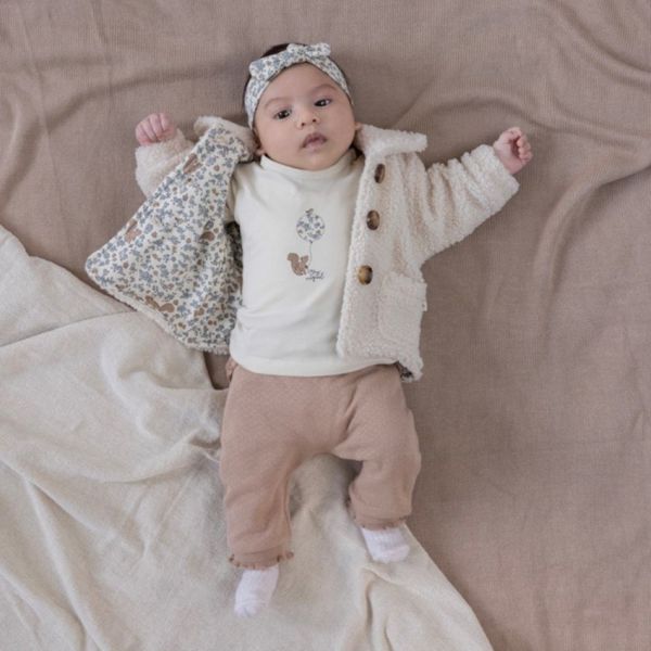 Feetje Jas Teddy Stay Magical Offwhite 68 Feetje Jas Teddy Stay Magical Offwhite 68