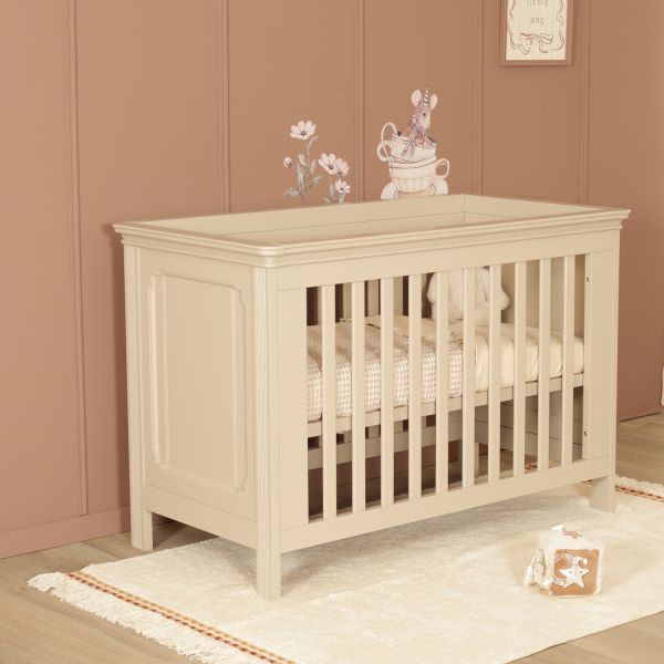 Interbaby Ledikant 60 x 120 - Commode - Hanglegkast - Delphi Interbaby Ledikant 60 x 120 - Commode - Hanglegkast - Delphi