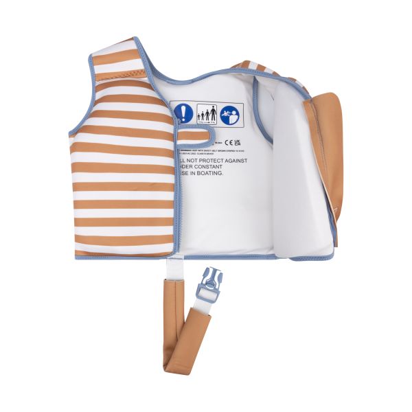 Swim Essentials Zwemvest - 2-3 Jaar - Brown Stripes