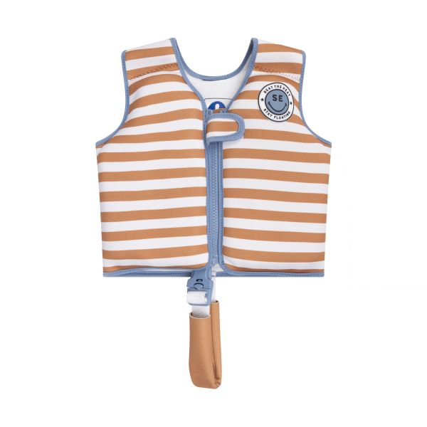 Swim Essentials Zwemvest - 2-3 Jaar - Brown Stripes