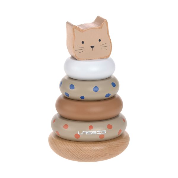 Lässig Little Mateys Stacking Ring Tower - Wood