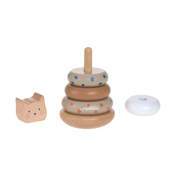 Lässig Little Mateys Stacking Ring Tower - Wood