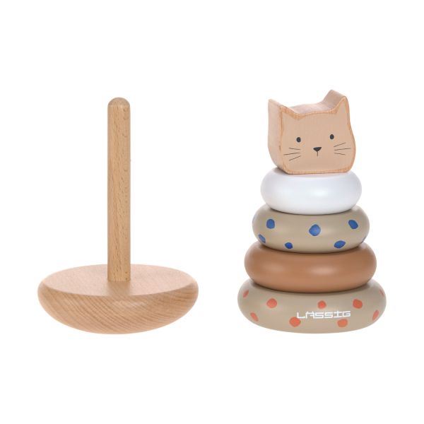 Lässig Little Mateys Stacking Ring Tower - Wood