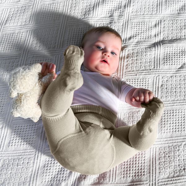 Kipkep Stay-On-Tights - Newborn - Cookie (Sand)
