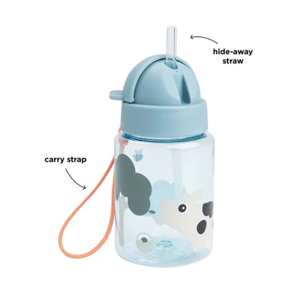 Done By Deer Tiny Farm Rietjesbeker - 280 ml - Blue