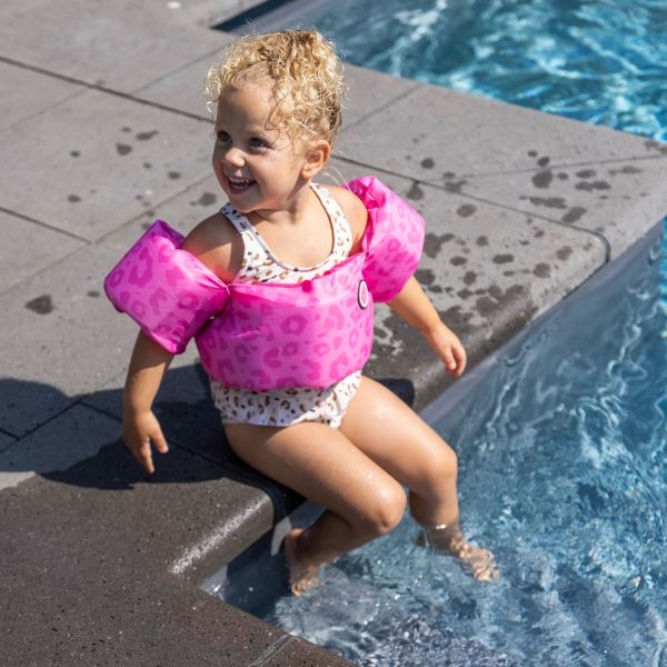 Swim Essentials Exclusive Puddle Jumper - 2-6 jaar - Pink Leopard