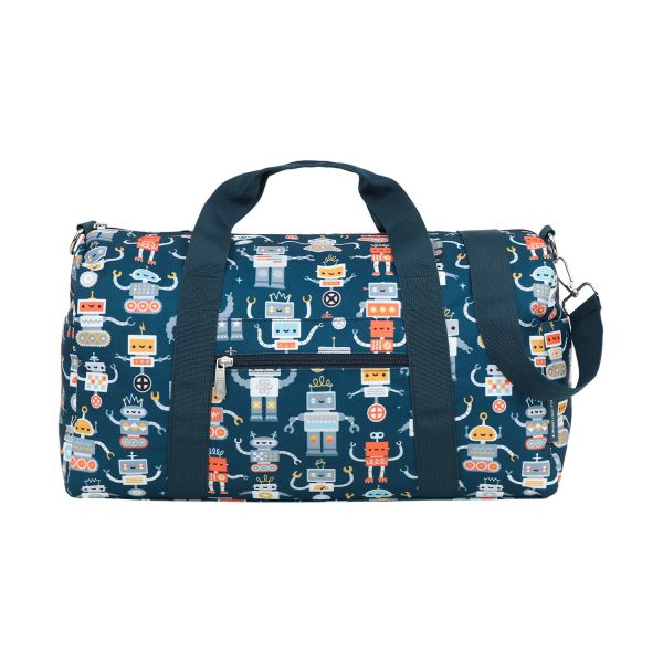 A Little Lovely Company Travel Bag - Robots