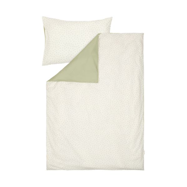 Little Dutch Dekbedovertrek Peuter - 120 x 150 cm + 50 x 60 cm - Blueberry Leaves Little Dutch Dekbedovertrek Peuter - 120 x 150 cm + 50 x 60 cm - Blueberry Leaves