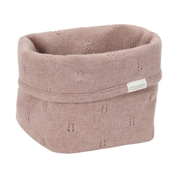 Little Dutch Pure Commodemandje Klein - 15 x 15 x 15 cm - Gebreid - Pink Blush Little Dutch Pure Commodemandje Klein - 15 x 15 x 15 cm - Gebreid - Pink Blush