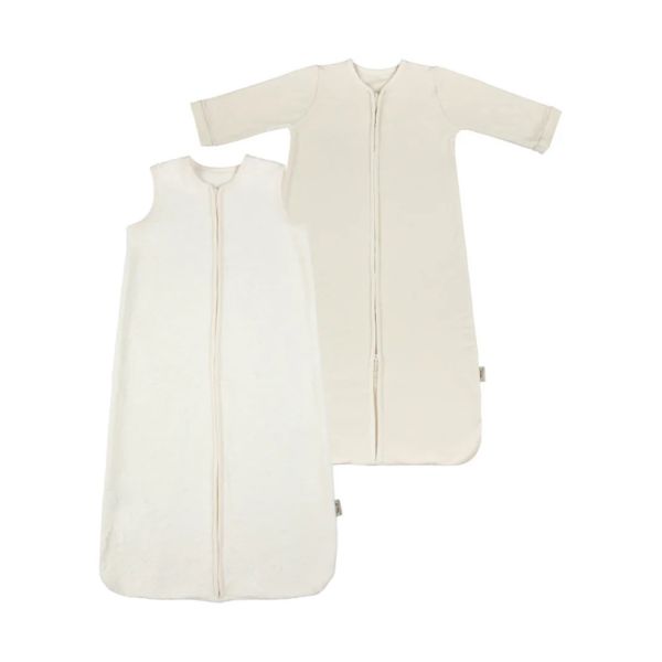 Timboo 4 Seizoenen Slaapzak - 70 cm (TOG 0.5 & 1.0) - Daisy White