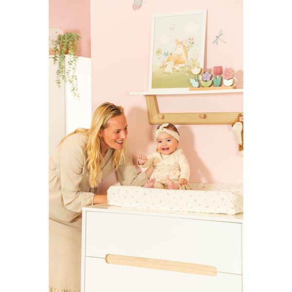 TWF Ledikant 60 x 120 - Commode 3 Laden - Hanglegkast Larvik TWF Ledikant 60 x 120 - Commode 3 Laden - Hanglegkast Larvik