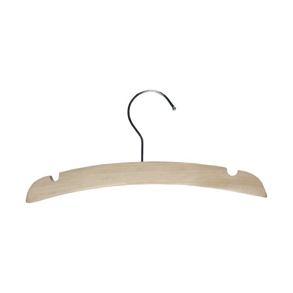TWF Kledinghanger Hout Naturel (3 stuks) TWF Kledinghanger Hout Naturel (3 stuks)