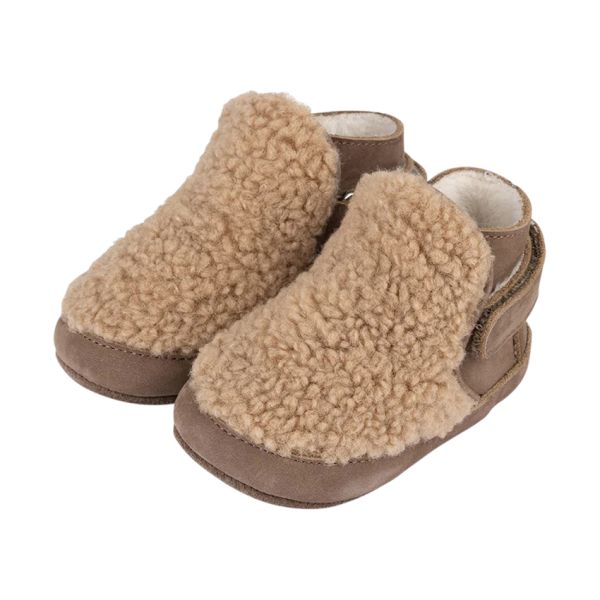 Baby Dutch Teddie Babyboots - S - Brown