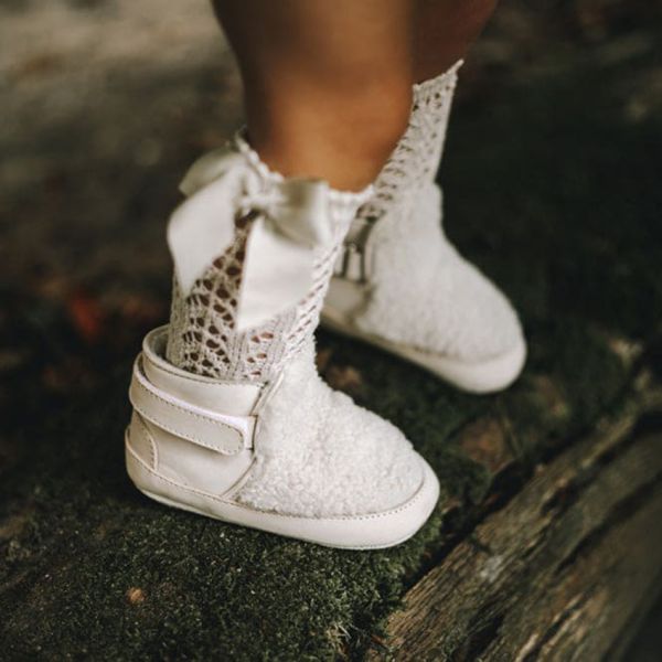 Baby Dutch Teddie Babyboots - XS - Natural Baby Dutch Teddie Babyboots - XS - Natural