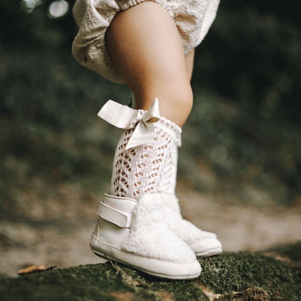 Baby Dutch Teddie Babyboots - XS - Natural Baby Dutch Teddie Babyboots - XS - Natural