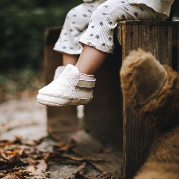 Baby Dutch Teddie Babyboots - XS - Natural Baby Dutch Teddie Babyboots - XS - Natural