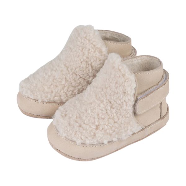 Baby Dutch Teddie Babyboots - XS - Natural Baby Dutch Teddie Babyboots - XS - Natural