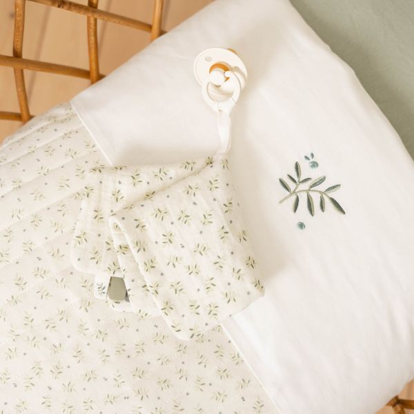 Little Dutch Ledikantlaken - 110x140 cm - Blueberry Leaves Little Dutch Ledikantlaken - 110x140 cm - Blueberry Leaves