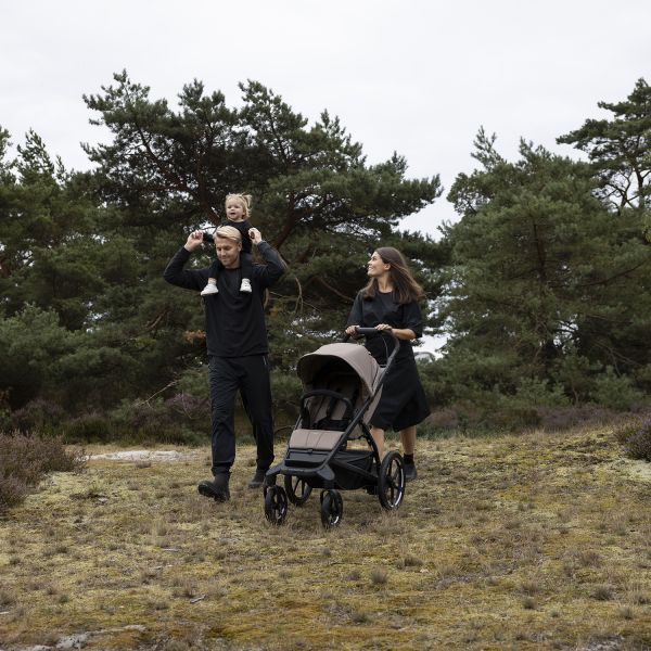 Thule Urban Glide 4-Wheel Kinderwagen - Magnetic Buckle - Tinted Taupe