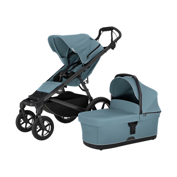 Thule Urban Glide 4-Wheel Kinderwagen 2-in-1 - Magnetic Buckle - Mid Blue