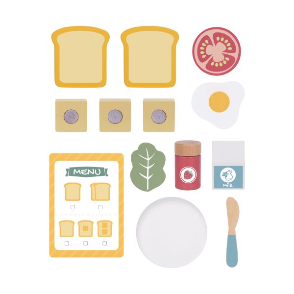 Tooky Toy Broodrooster - Hout Tooky Toy Broodrooster - Hout