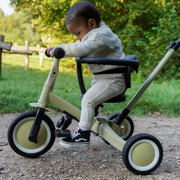 Topmark Driewieler Met Duwstang Lio Pistache