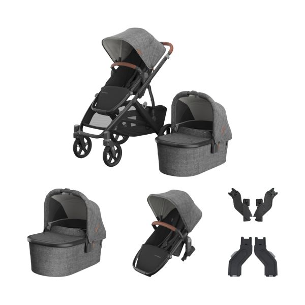 UPPAbaby VISTA V3 Duowagen - Greyson UPPAbaby VISTA V3 Duowagen - Greyson